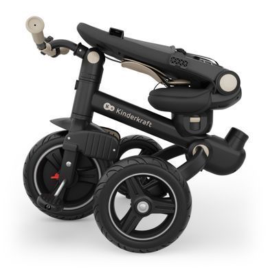 Триколісний велосипед Kinderkraft Spinstep 2 Plus Beige (KRSPST02BEGPL00) &mdash; купити в Bubbleshop