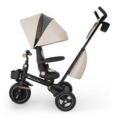 Триколісний велосипед Kinderkraft Spinstep 2 Plus Beige (KRSPST02BEGPL00) &mdash; купити в Bubbleshop