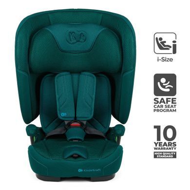 Автокрісло Kinderkraft Fix2Go i-Size Green (KCFI2GO0GRE0000) &mdash; купити в Bubbleshop