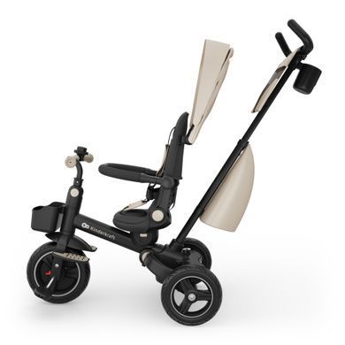 Триколісний велосипед Kinderkraft Spinstep 2 Plus Beige (KRSPST02BEGPL00) &mdash; купити в Bubbleshop
