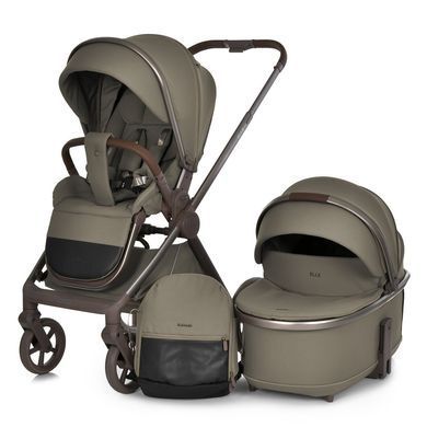Коляска універсальна 2в1 El Camino ELLE ME 1221 Mocha &mdash; купити в Bubbleshop