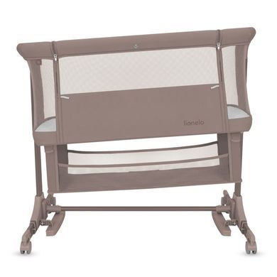 Ліжечко приставне Lionelo JODIE BEIGE TAUPE &mdash; купити в Bubbleshop