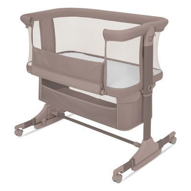 Ліжечко приставне Lionelo JODIE BEIGE TAUPE &mdash; купити в Bubbleshop