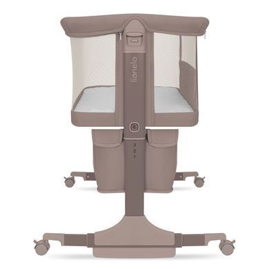 Ліжечко приставне Lionelo JODIE BEIGE TAUPE &mdash; купити в Bubbleshop