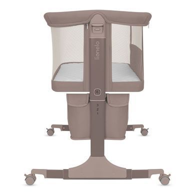 Ліжечко приставне Lionelo JODIE BEIGE TAUPE &mdash; купити в Bubbleshop