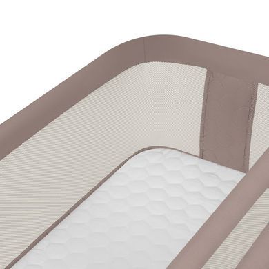 Ліжечко приставне Lionelo JODIE BEIGE TAUPE &mdash; купити в Bubbleshop