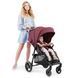 Прогулочная коляска Kinderkraft Grande 2020 Burgundy (KKWGRANBRG000N)