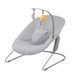 Шезлонг-гойдалка Kinderkraft Calmee Grey (KBCALM00GRY0000)