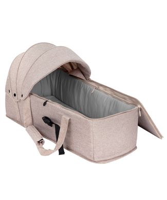 Коляска універсальна CARRELLO Connect CRL-5502/1 Cotton Beige для двійні,люлька-переноска Connect CRL-5502/1 фото