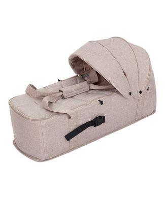 Коляска універсальна CARRELLO Connect CRL-5502/1 Cotton Beige для двійні,люлька-переноска Connect CRL-5502/1 фото