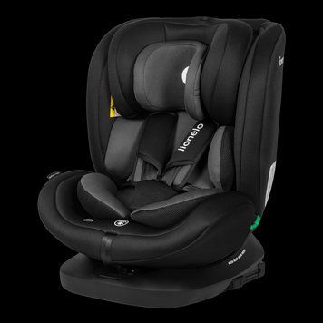 Дитяче автокрісло Lionelo BASTIAAN I-SIZE BLACK GREY &mdash; купити в Bubbleshop