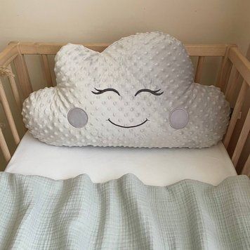Хмаринка Minky сіра 32*60 см &mdash; купити в Bubbleshop