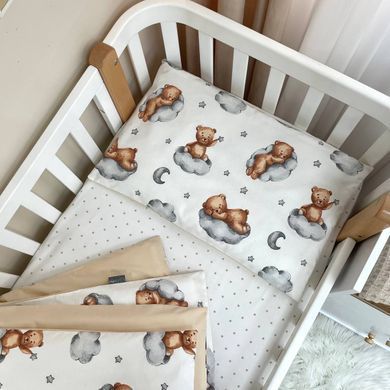 Змінна постіль Baby Mix Тедді бежевий &mdash; купити в Bubbleshop