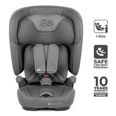 Автокрісло Kinderkraft Fix2Go i-Size Grey (KCFI2GO0GRY0000) &mdash; купити в Bubbleshop