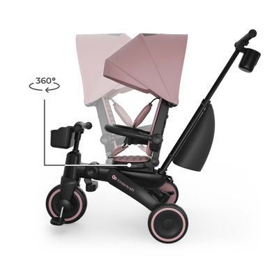 Трехколесный велосипед Kinderkraft Jazz 3 Pink (KRJAZZ03PNK0000) &mdash; купити в Bubbleshop
