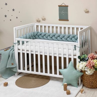 Бортик-коса вафля мята 2,3 м &mdash; купити в Bubbleshop