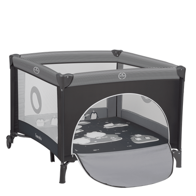 Манеж Lionelo BONNIE GREY SCANDI &mdash; купити в Bubbleshop
