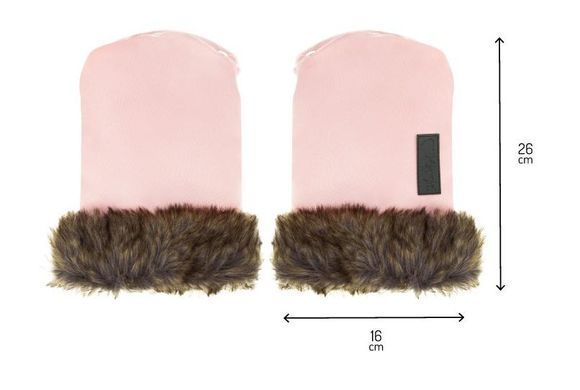 Муфта-рукавиці для коляски MoMi SILDI Pink &mdash; купити в Bubbleshop