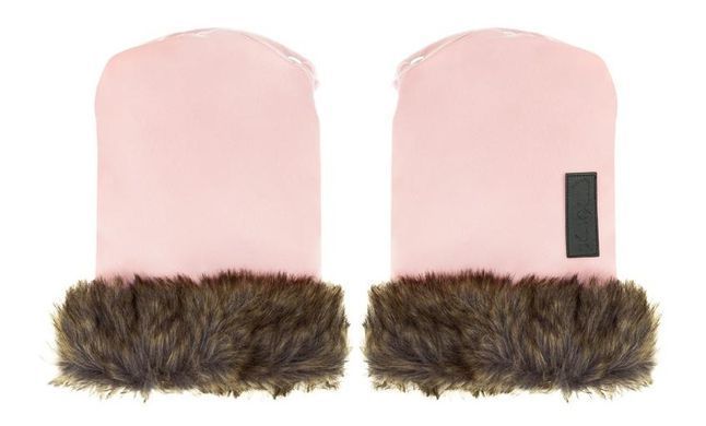 Муфта-рукавиці для коляски MoMi SILDI Pink &mdash; купити в Bubbleshop