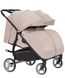 Коляска універсальна CARRELLO Connect CRL-5502/1 Cotton Beige для двійні,люлька-переноска