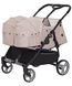 Коляска універсальна CARRELLO Connect CRL-5502/1 Cotton Beige для двійні,люлька-переноска