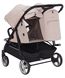 Коляска універсальна CARRELLO Connect CRL-5502/1 Cotton Beige для двійні,люлька-переноска