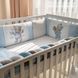Комплект постільної білизни для новонародженого Kids toys Ведмедик блакитний NEW