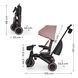 Трехколесный велосипед Kinderkraft Jazz 3 Pink (KRJAZZ03PNK0000)