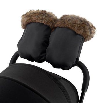 Муфта-рукавиці для коляски MoMi SILDI Black &mdash; купити в Bubbleshop