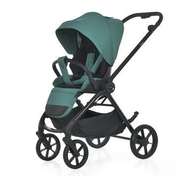 Прогулянкова коляска з реверсивним блоком El Camino ME 1191 CHLOE Mineral Green &mdash; купити в Bubbleshop