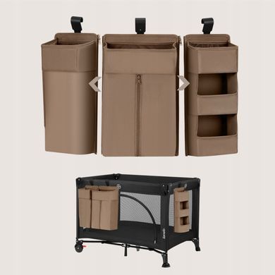 Органайзер для ліжечка Lionelo SIDEPOCKET LARGE BEIGE — купити в Bubbleshop
