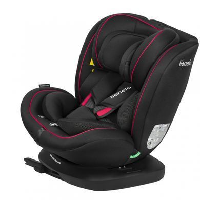 Дитяче автокрісло Lionelo BASTIAAN I-SIZE BLACK RED &mdash; купити в Bubbleshop