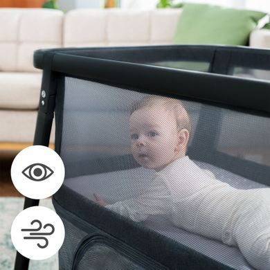 Ліжко-манеж 4 в 1 Kinderkraft Sofi Plus Grey (KLSOFIPLGRY0000) &mdash; купити в Bubbleshop