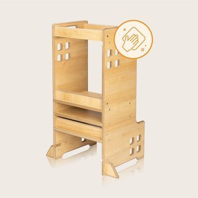 Дитяча вежа-помічник Lionelo CASS NATURAL &mdash; купити в Bubbleshop