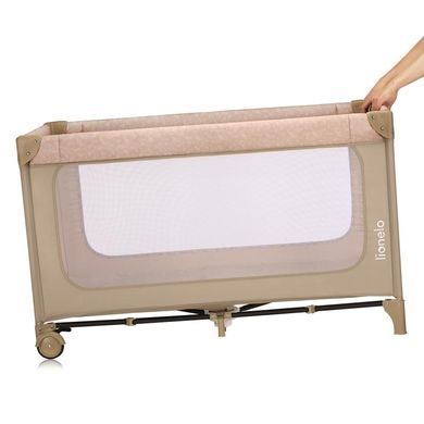 Манеж-ліжко Lionelo JASMIN EASY FOLD BEIGE SAND &mdash; купити в Bubbleshop