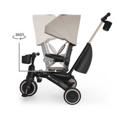 Триколісний велосипед Kinderkraft Jazz 3 Beige (KRJAZZ03BEG0000) &mdash; купити в Bubbleshop