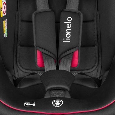 Дитяче автокрісло Lionelo BASTIAAN I-SIZE BLACK RED &mdash; купити в Bubbleshop