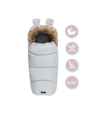 Конверт для коляски MoMi COZY Gray &mdash; купити в Bubbleshop