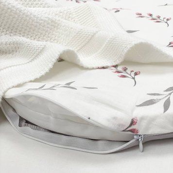 Кокон Baby Design Гілочки котики пудра &mdash; купити в Bubbleshop