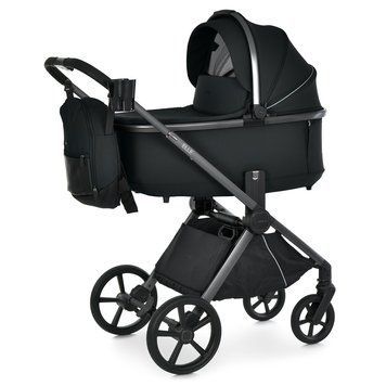Коляска універсальна 2в1 El Camino ELLE ME 1221 Black &mdash; купити в Bubbleshop