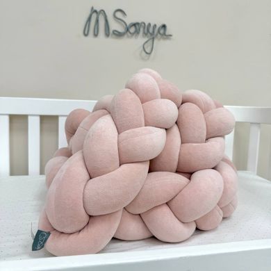 Бортик-коса пудра 3,6 м на всі сторони ліжечка &mdash; купити в Bubbleshop