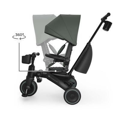 Триколісний велосипед Kinderkraft Jazz 3 Green (KRJAZZ03GRE0000) &mdash; купити в Bubbleshop