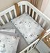 Змінна постіль Baby Dream Коти у хмарах сірий
