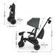 Триколісний велосипед Kinderkraft Jazz 3 Green (KRJAZZ03GRE0000)
