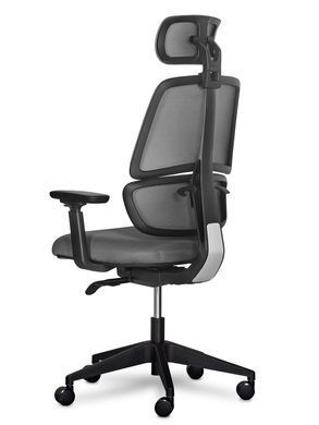 Офісне крісло Mealux Leo Air Plus Dark Grey &mdash; купити в Bubbleshop