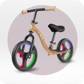 Біговел MoMi ISOKA LED Beige &mdash; купити в Bubbleshop