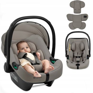 Дитяче автокрісло Lionelo ASTRID I-SIZE BEIGE TAUPE &mdash; купити в Bubbleshop