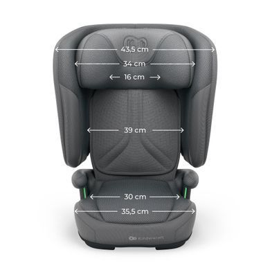 Автокрісло Kinderkraft Unity 2 i-Size Grey (KCUNIT02GRY0000) &mdash; купити в Bubbleshop