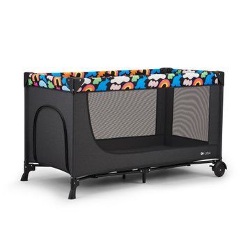 Ліжко-манеж Kinderkraft Joy 2 Happy Shapes (KLJOY02HAP00000) &mdash; купити в Bubbleshop