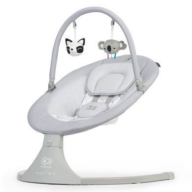 Кресло-качалка Kinderkraft Luli Gray (KKBLULIGRY0000) &mdash; купити в Bubbleshop